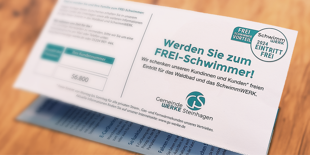 Foto FREI-Schwimmer-Gutschein