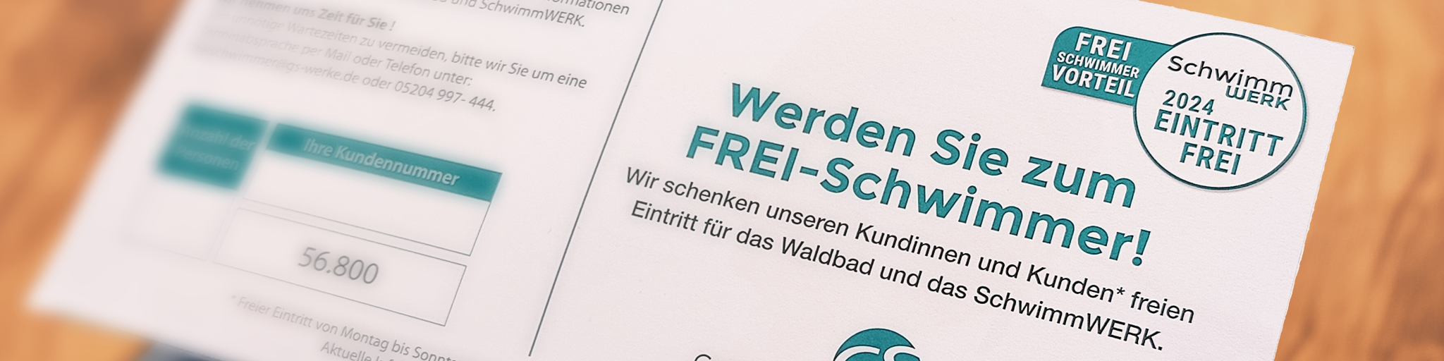 Foto FREI-Schwimmer-Gutschein